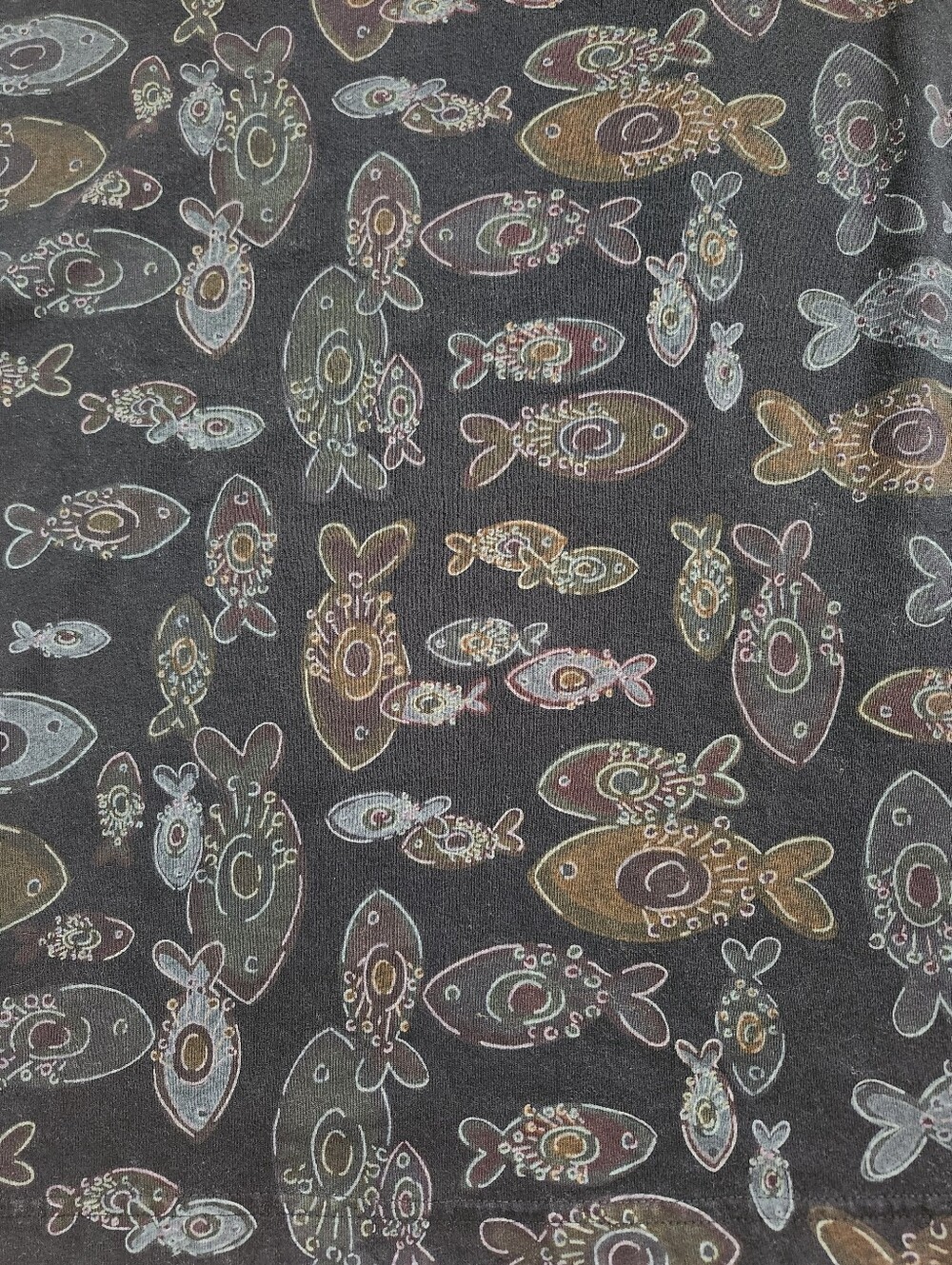 Fresh Produce Fish Printed Maxi Dress - Picture 6 of 10